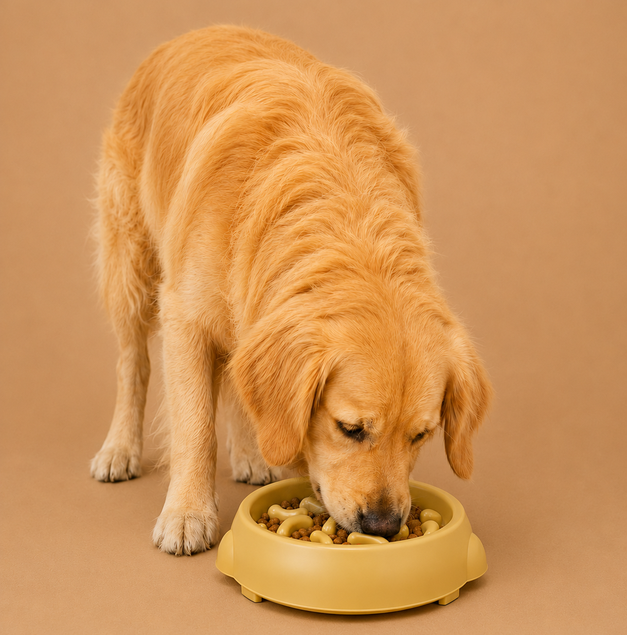 Slow Feeder Dog Bowl
