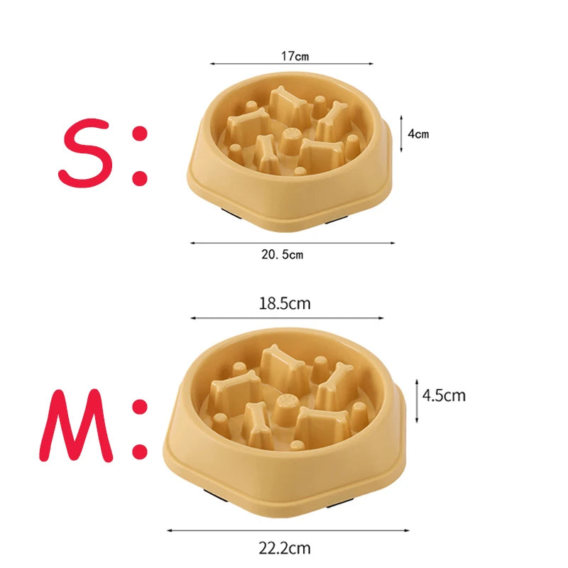 Slow Feeder Dog Bowl